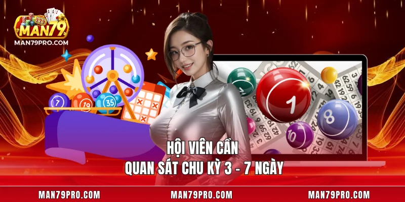 Hội viên cần quan sát chu kỳ 3 – 7 ngày