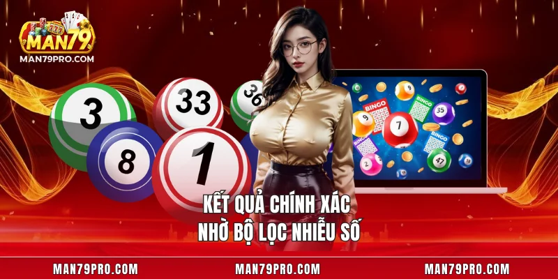 Kết quả chính xác nhờ bộ lọc nhiễu số